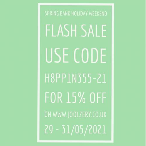 2021 Spring Bank Holiday Weekend Flash Sale voucher